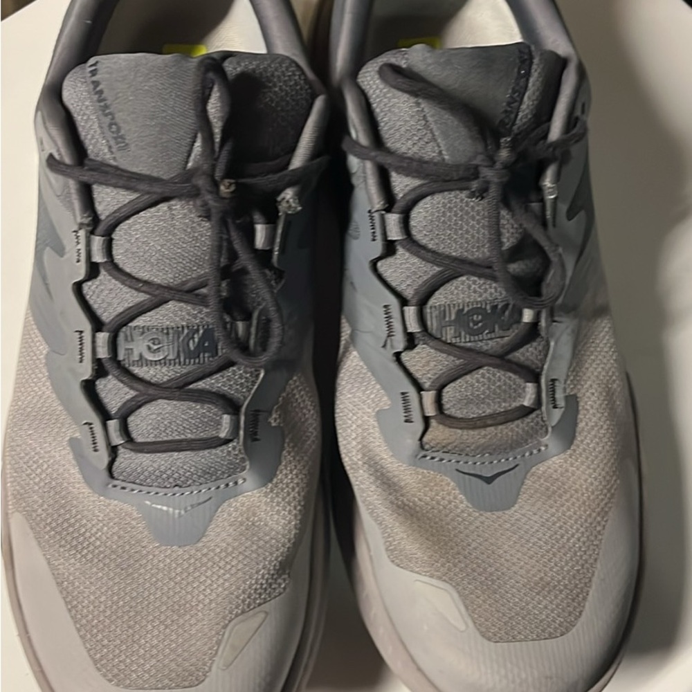Hoka Men's Gray Athletic Shoes